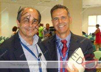 Josep Ejarque e Lucio Murru (direttore commerciale Geasar)