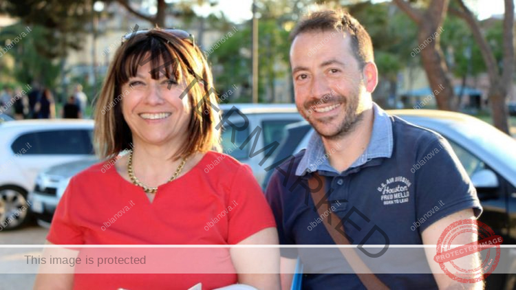 Teresa Piccinnu e Roberto Ferinaio (M5S Olbia)