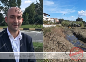 A sinistra Alessandro Careddu, assessore alla Protezione Civile