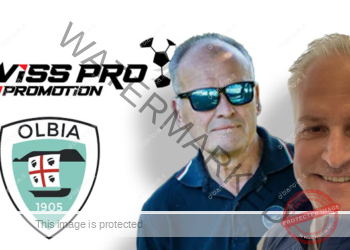 In primo piano Benno Räber e dietro di lui Klaus Schwerdoeger di Swiss Pro