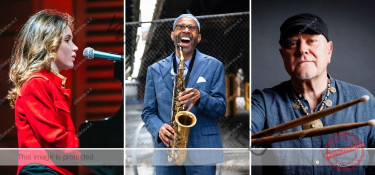 Frida Bollani, Kenny Garrett e Roberto Gatto