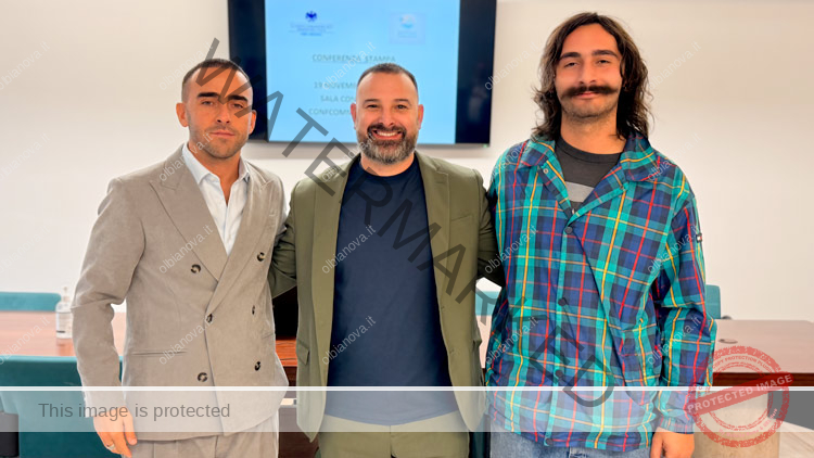 Edorado Oggianu, Nico Veccia e Giovanni Zirottu